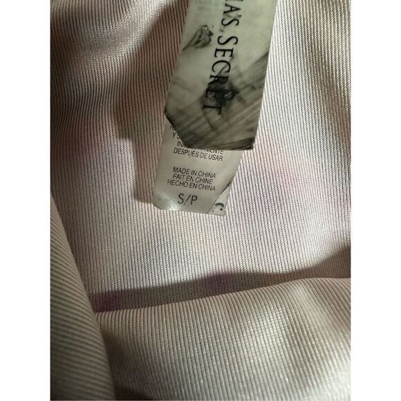 Victoria's Secret Red Pink Paisley One Shoulder Side Lace Up One Piece Swimsuit - Picture 4 of 9